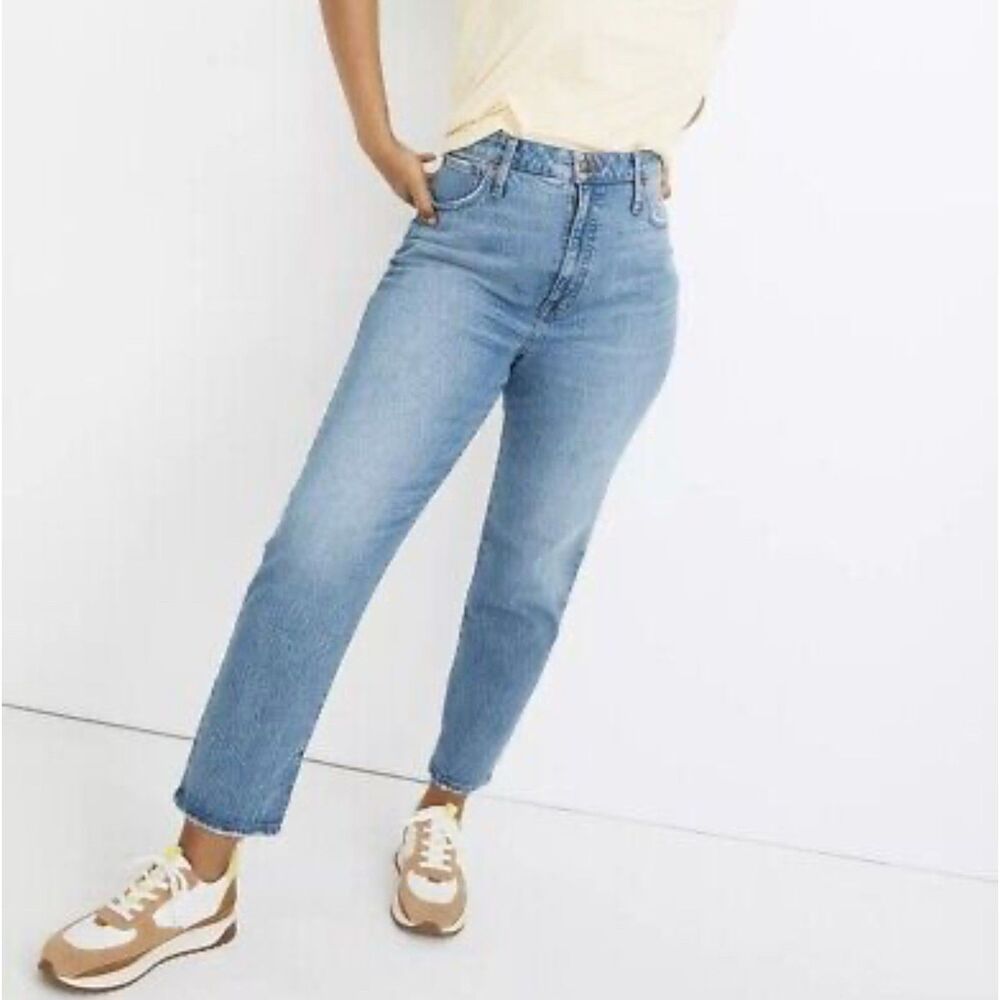 Madewell‎ Classic Straight Denim 28 Jeans High Waist Old School Tapered 90s y2k